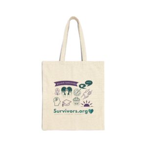 Survivors.org Community, Education, & Resources Tote Bag