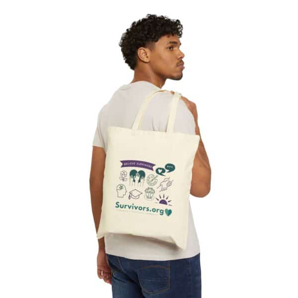 Survivors.org Community, Education, & Resources Tote Bag - Image 2